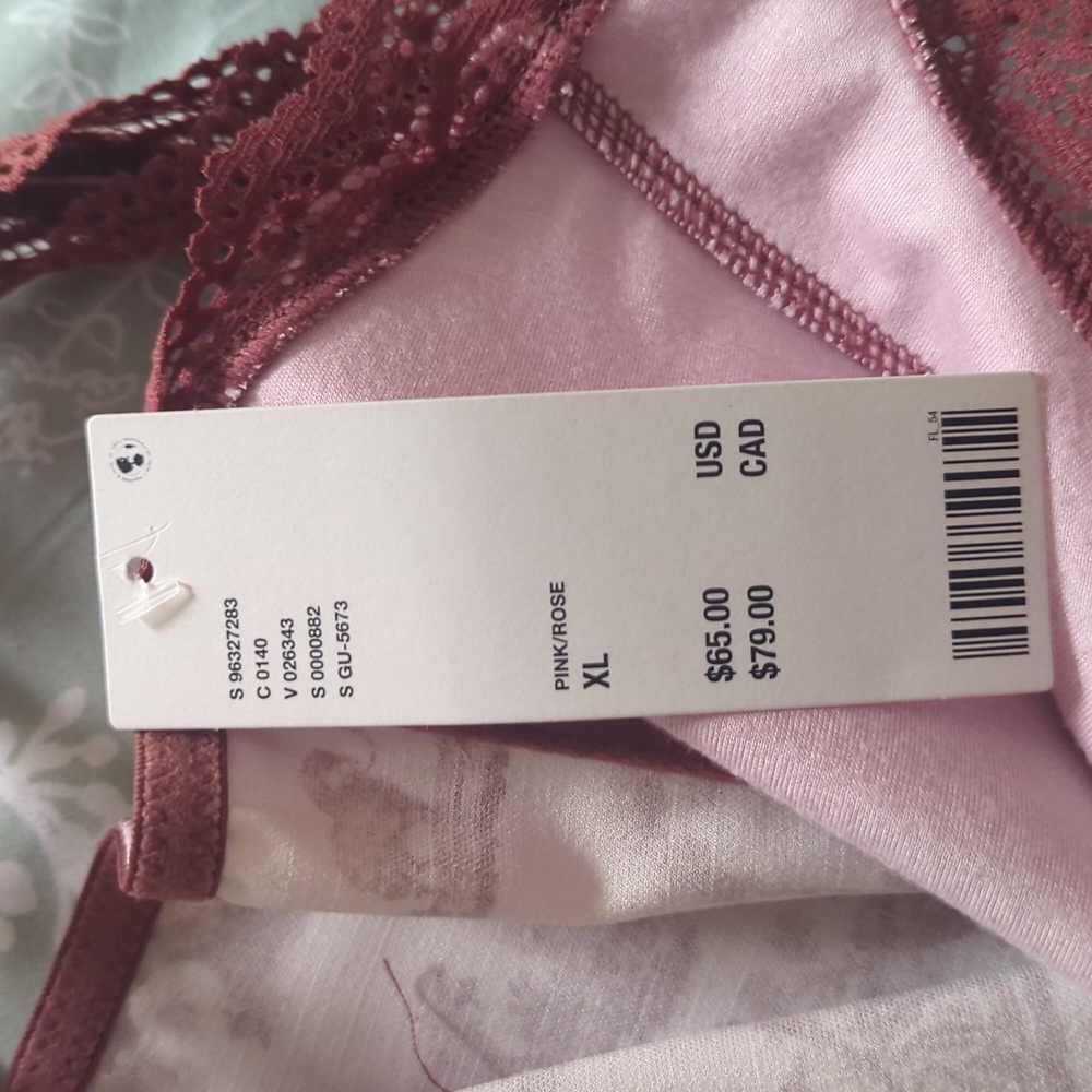 Out From Under Dolce Verano Corset in Pink - Picture 6 of 7